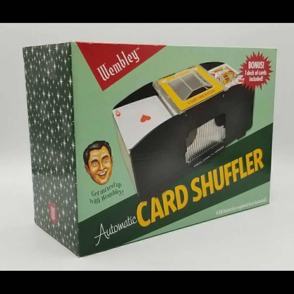 NIB Wembley Automatic Card Shuffler